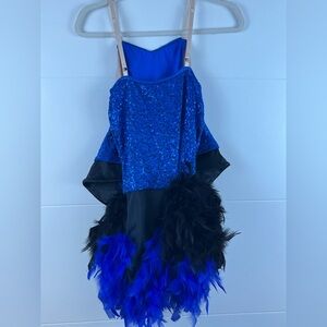 Weissman Dance Costume leotard Size MA